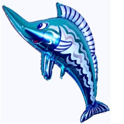 Рыба-меч (синяя) Фигура