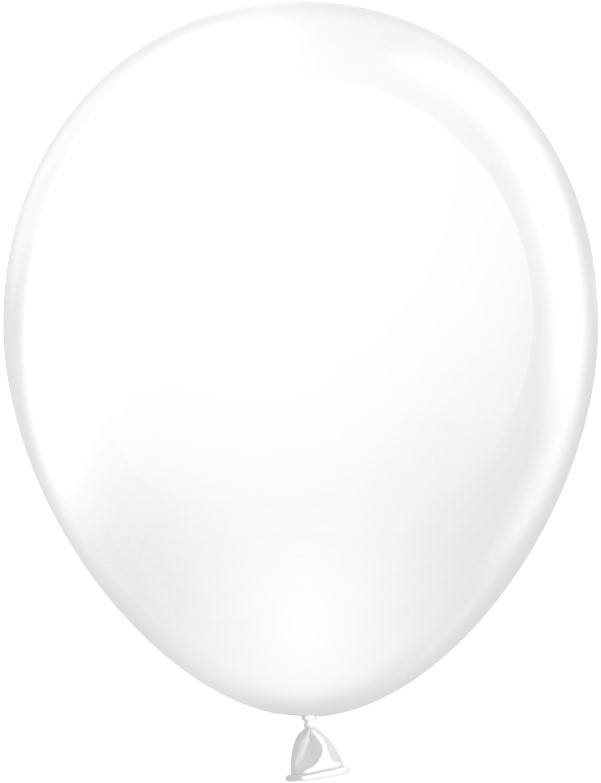 Шар (10''/25 см) Белый пастель 100 шт Шаринг