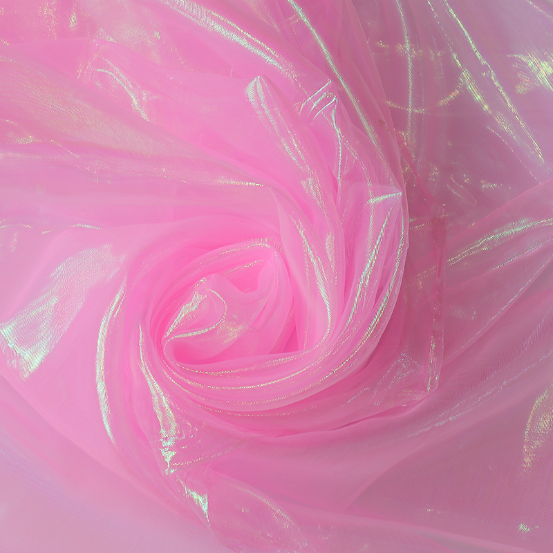 Органза в подарочной упаковке, 150см*200см, цвет розовый