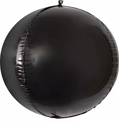 Шар Сфера 3D (20''/51 см) Чёрный FALALI
