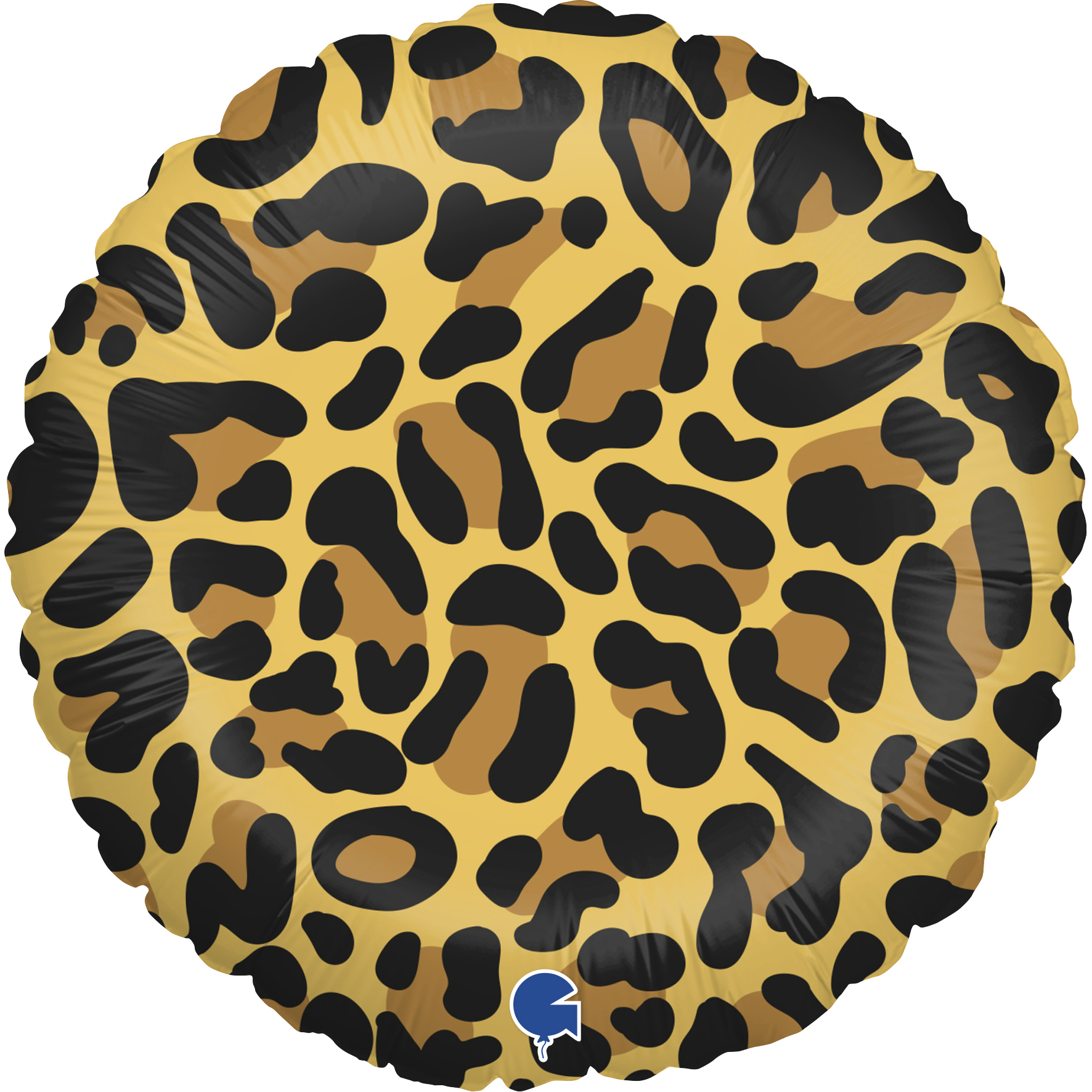Шар (18/46 см) Круг Анималистика Леопард GRABO