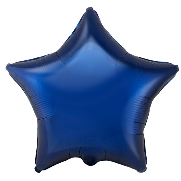 Шар (18/46 см) Звезда Тёмно-Синий FLEXMETAL