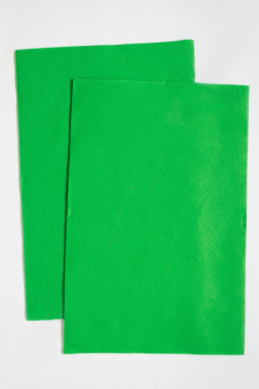 Фетр мягкий Зелёный 1 мм (10 листов) SF-1945 №018