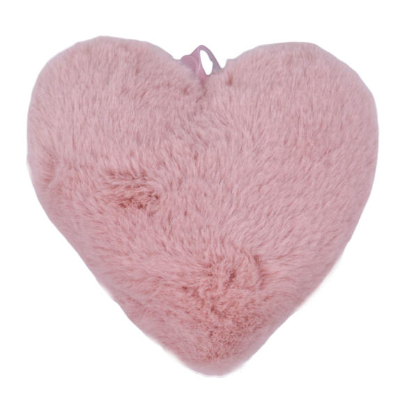 Сердце подвесное Розовое 15*15 см
