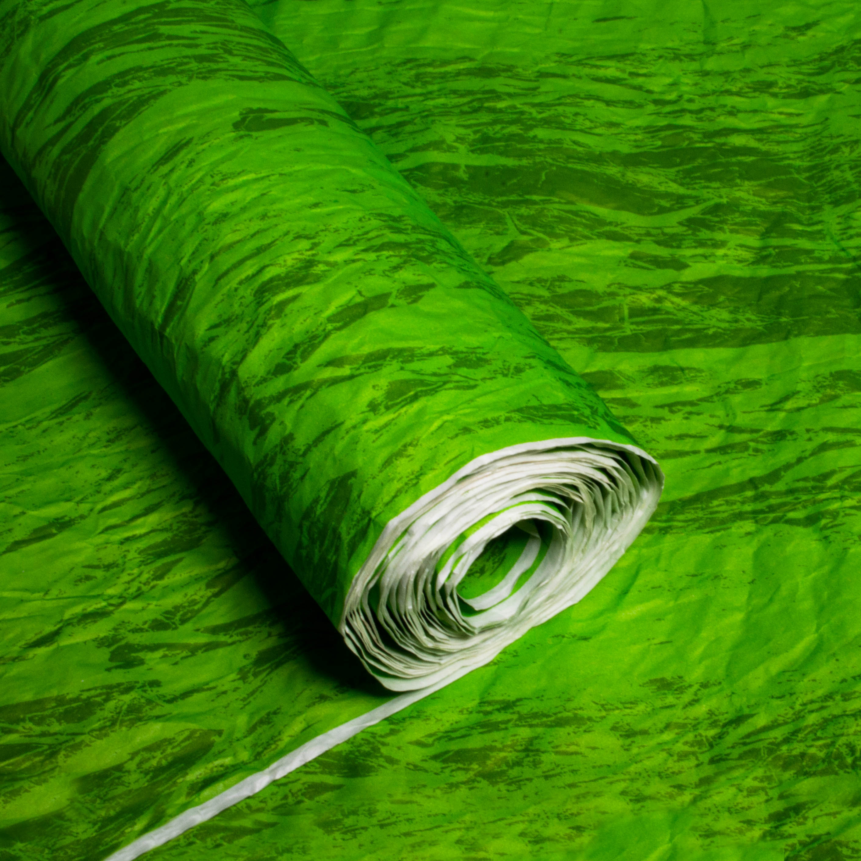 Бумага жатая Эколюкс Sahara Салат/Зелёный 60см