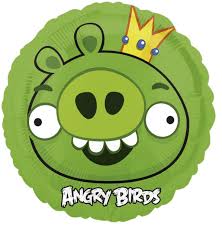 Тарелки (17 см) Angry Birds 8шт