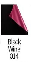 Пленка матовая двусторонняя, рулон 60см*10м, цвет черный/бордовый