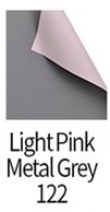 Пленка матовая двусторонняя, рулон 60см*10м, цвет розовый/серый