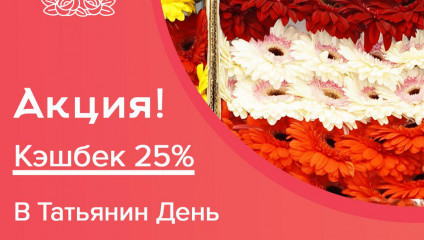 Возвращаем 25% от платежа всем Татьянам