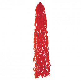 Хвост для шара Тассел фольгированный Красный 110см