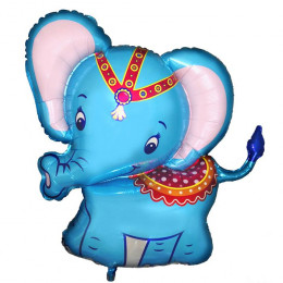 Слоненок (голубой) Фигура