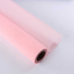 Сетка тюль мелкая, рулон 50см*10ярд, цвет розовый
