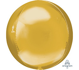 Шар Сфера 3D (21/53 см) Металлик Золото ANAGRAM