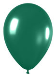Шар (12/30 см) Пастель Темно-зеленый100шт SEMPERTEX