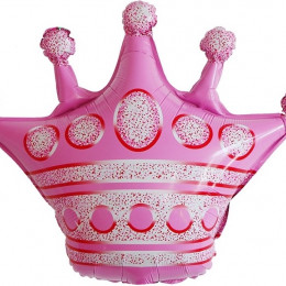 Фигура Корона Розовая 1 шт