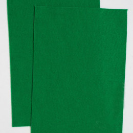Фетр мягкий Зелёный 1 мм (10 листов) SF-1945 №09