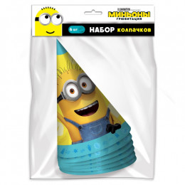 Колпак Minions 2 6шт